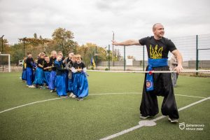 учні ДНЛІТ на грі Дніпро ГАРТ