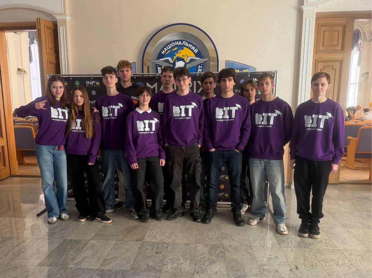 Ліцеїсти ДНЛІТ на конкурсі Infomatrix Ukraine 2026