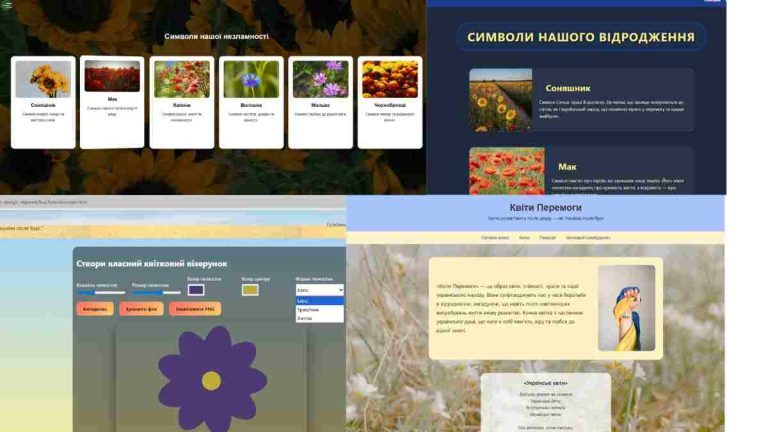 учні створюють сайти конкурс